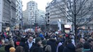 Paljenjem sveća ispred Vlade Srbije završen četvrti protest protiv zagađenja vazduha (FOTO/VIDEO) 3