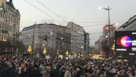 Protest Paljenjem sveća ispred Vlade Srbije završen četvrti protest protiv zagađenja vazduha (FOTO/VIDEO) 2