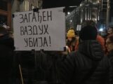 Paljenjem sveća ispred Vlade Srbije završen četvrti protest protiv zagađenja vazduha (FOTO/VIDEO) 8