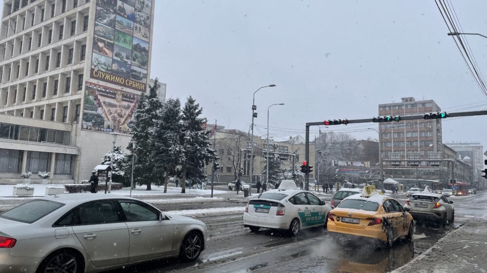 Danas pad temperature, kiša, susnežica i sneg 1