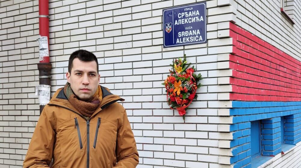 Pokret Ne davimo Beograd obeležio godišnjicu smrti Srđana Aleksića 1