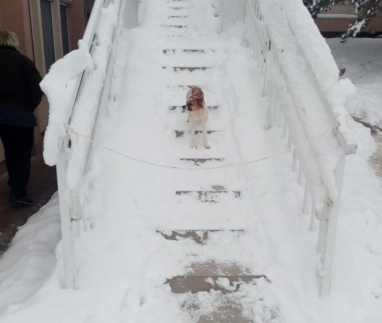 SSP: U Kniću decu vode kod doktora preko zaleđenih staza 2