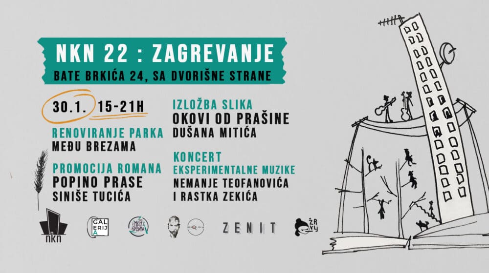 Novi Sad: Kulturni događaji i radna akcija “Zagrevanje” 1