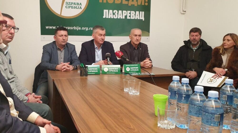 Zdrava Srbija u koaliciji sa pokretima Dosta je bilo i Živim za Srbiju 1