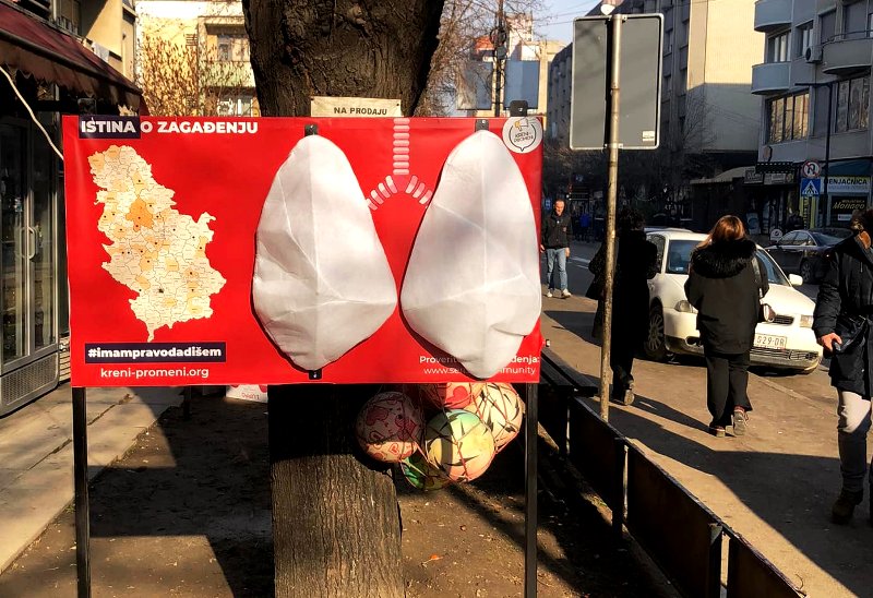 „Pamučna pluća“ u centru Novog Pazara 1