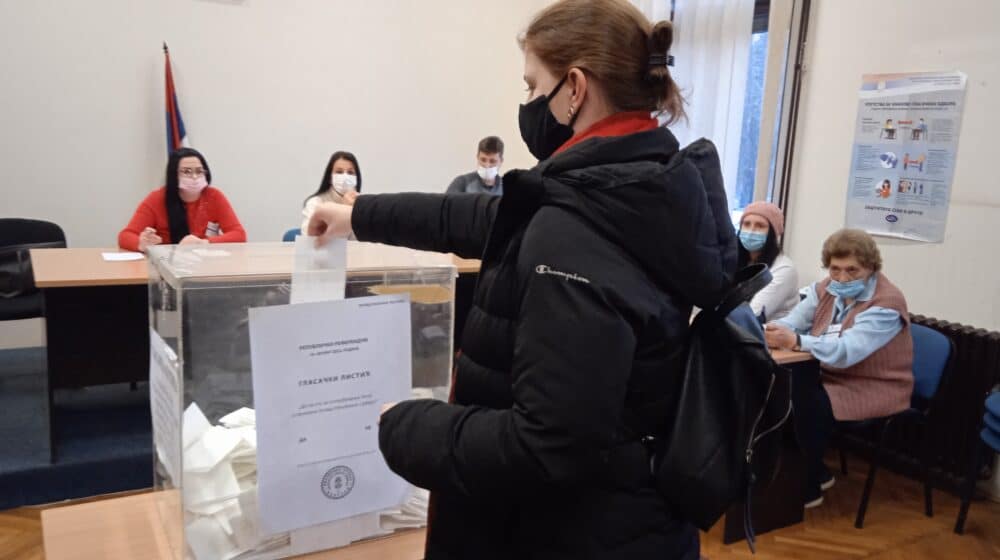 RIK: Obrađeno 34,68 odsto glasačkih mesta, za „da“ glasalo 61,84 odsto 1