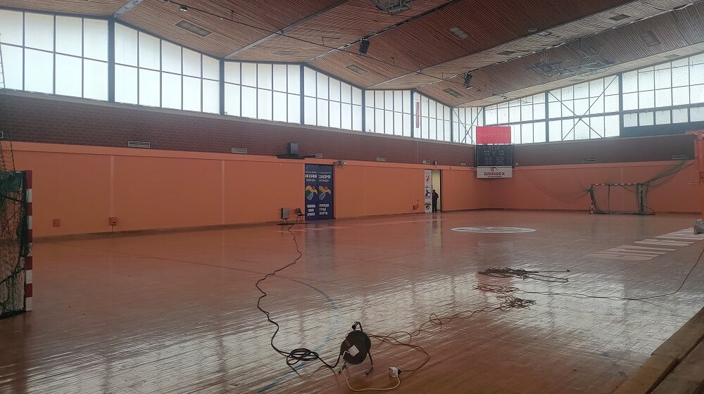 Radovi u Sportskom centru “Jezero” Kikinda: Novi izgled dvorane 1