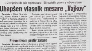 U vreme epidemije trihineloze pre 20 godina pregledali meso i "na crno" 2