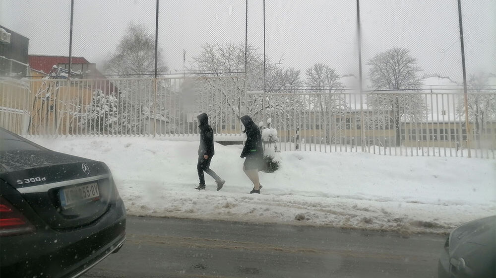 Kragujevac: Zbog snežnih nanosa skraćene su brojne autobuske linije 1