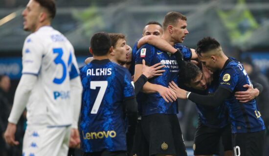 Inter posle produžetaka u četvrtfinalu Kupa Italije 17