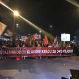 I večeras protest u Podgorici protiv najave "rušenja aktuelne vlade" manjinskom 8
