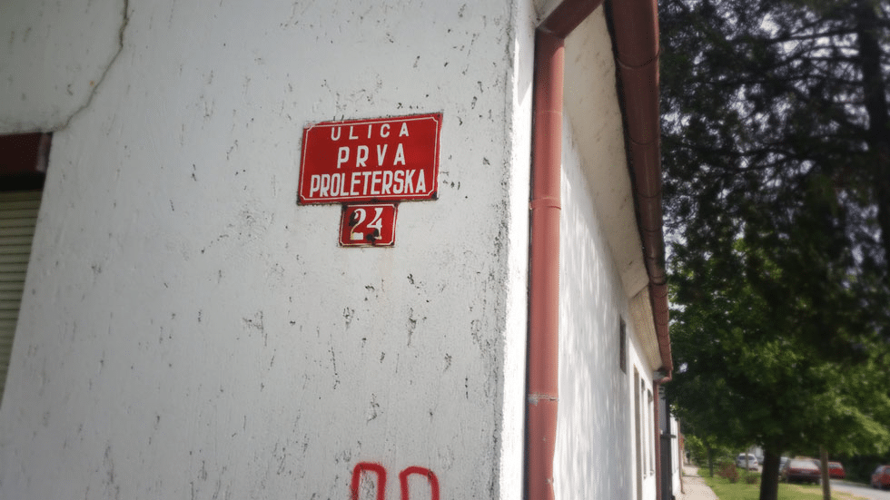 Imena ulica nova a table iz doba socijalizma 1