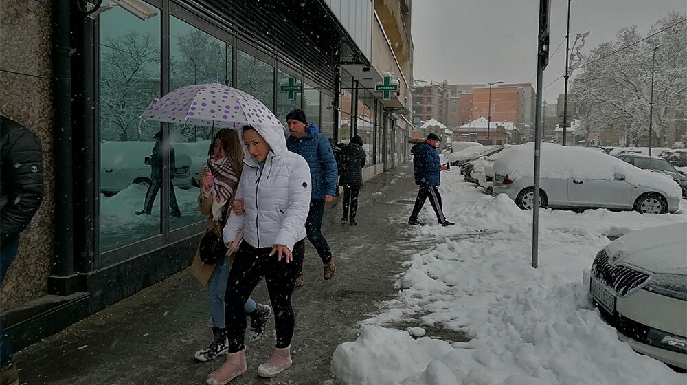 Kragujevac: Sneg će nastaviti da pada, slede ledeni dani, oprez na putevima 1