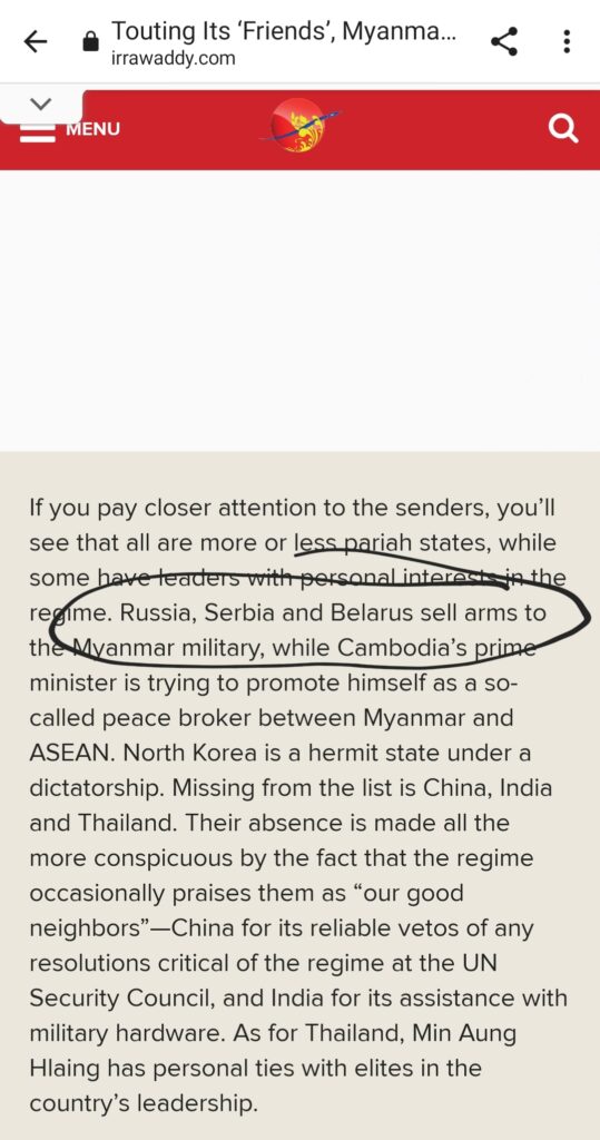 Ministarstvo odbrane: Nismo bili u Mjanmaru i nismo pregovarali o prodaji oružja 1