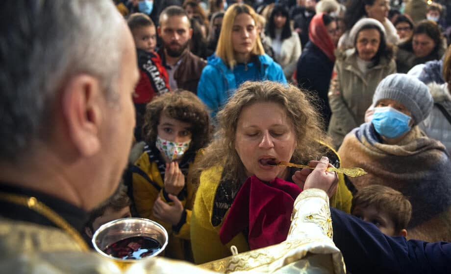 Kako je Božić proslavljen u svetu (FOTO) 1