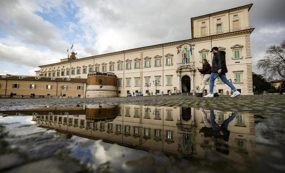 predsednicka palata Kvirinale italija