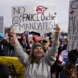 U Vašingtonu demonstracije protiv obavezne vakcinacije 3