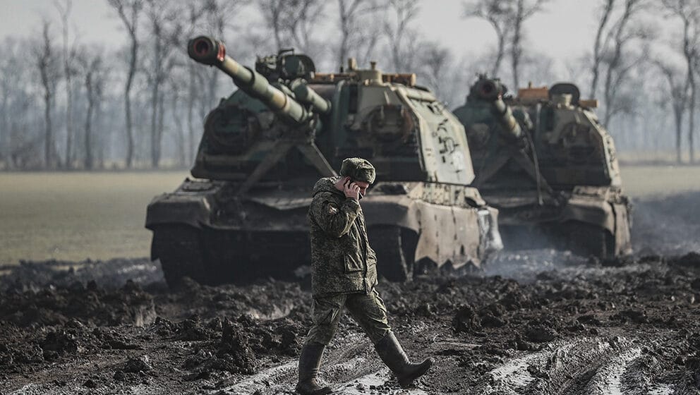 Velika kolona ruskih vojnih vozila se kreće u pravcu Donbasa 1