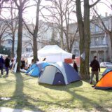 Treći dan kampovanja ispred Predsedništva, odgovora na zahteve još nema (VIDEO) 1