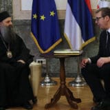 Vučić se posle Saveta za nacionalnu bezbednost sastaje sa patrijarhom Porfirijem 9