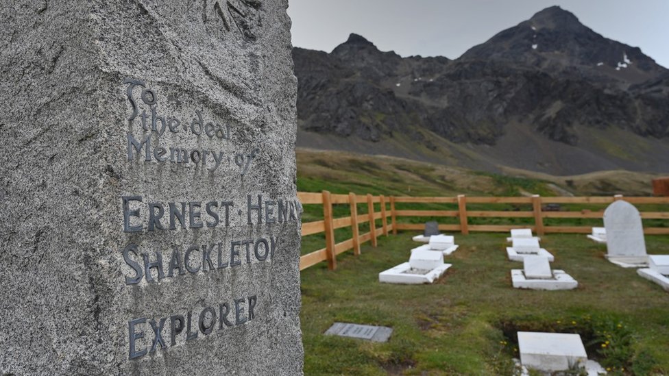 Shackleton's grave