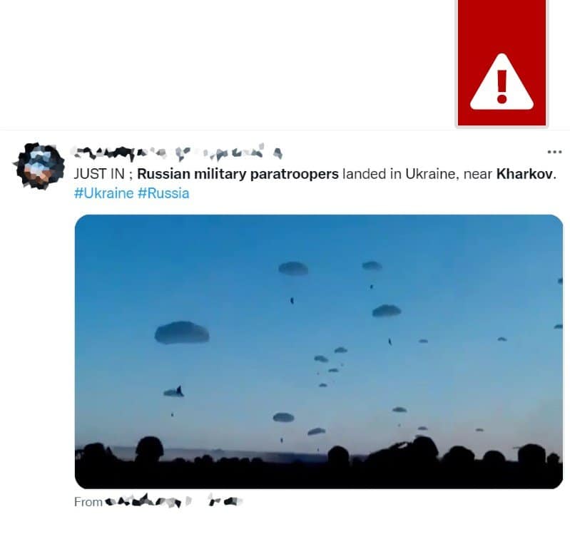 Ukrajina, Rusija, lažne vesti i društvene mreže: Na internetu se dele mnogi snimci i slike koji su dezinformacije 4 Footage of Russian military exercises