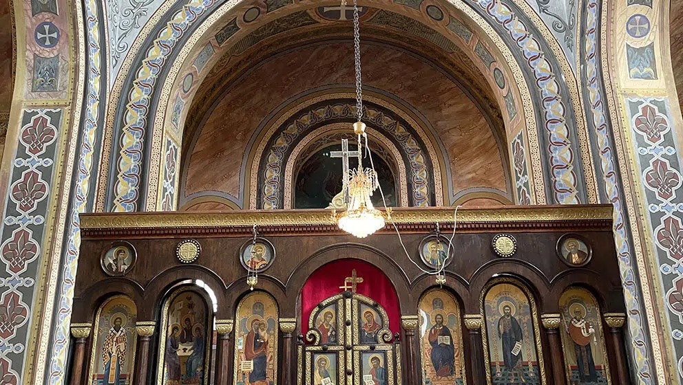 Čudotvorna ikona iz Rusije stigla u Srbiju: Redovi ispred crkve Svete Trojice u Beogradu 1