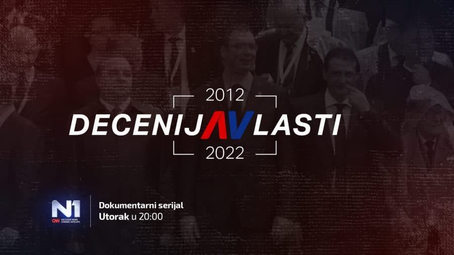 Druga epizoda serijala "DecenijAVlasti" večeras u 20h 1