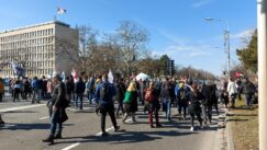 Završena blokada ispred Palate Srbija, izbilo više incidenata (FOTO/VIDEO) 7