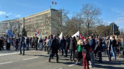 Završena blokada ispred Palate Srbija, izbilo više incidenata (FOTO/VIDEO) 5