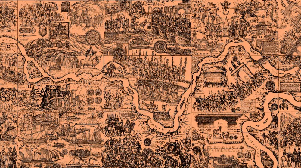 Kladovo: Istorijska mapa Đerdapa u bakrorezu 1