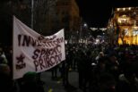 EKOLOSKI PROTEST Ekološki aktivisti posle šetnje, stigli do "etno-sela" ispred Predsedništva gde će "kampovati" (FOTO) 5