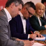 Boško Obradović i Žika Gojković potpisali koalicioni sporazum 2