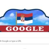 Gugl tradicionalno istakao srpsku zastavu 14