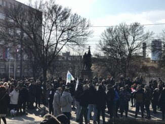 Protest ispred Predsedništva Protest ekoloških aktivista: U utorak organizujemo "Sretenjski ustanak" 13