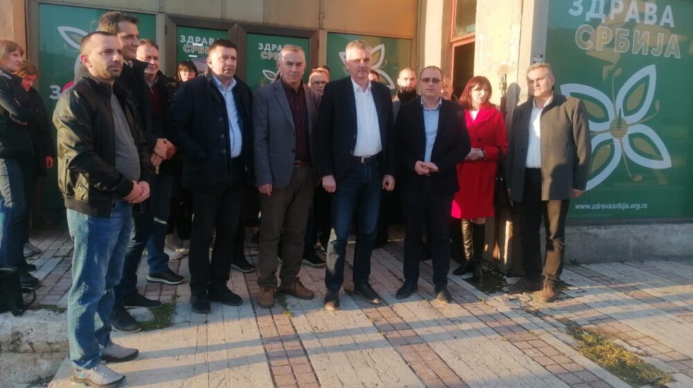 Zdrava Srbija najavila samostalan izlazak na predstojeće izbore u Sevojnu 1