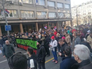 Protest ispred Predsedništva Protest ekoloških aktivista: U utorak organizujemo "Sretenjski ustanak" 16