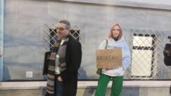 Protest ispred ambasade Ruske Federacije protiv rata između Ukrajine i Rusije 3