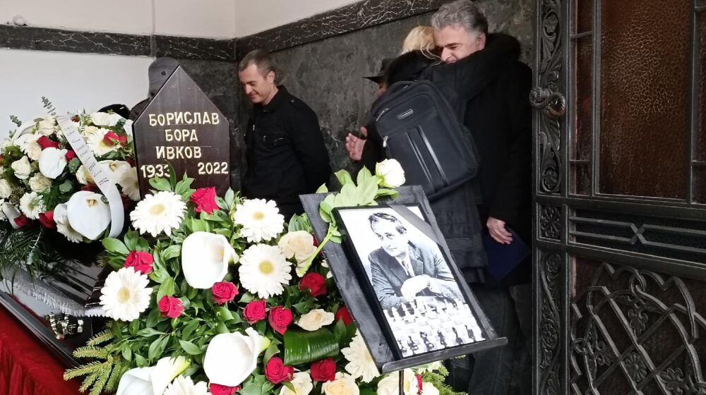 Sahranjen šahista Bora Ivkov 1