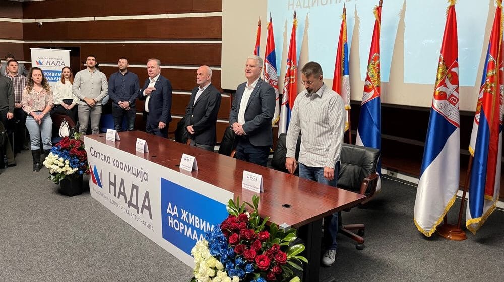 NADA: Kosovo i Metohija i Republika Srpska jedni od prioriteta koalicije 1