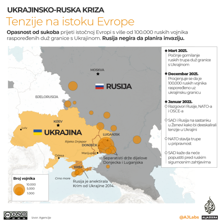 Ukrajina i Rusija: Objašnjenje u mapama i grafikama 2
