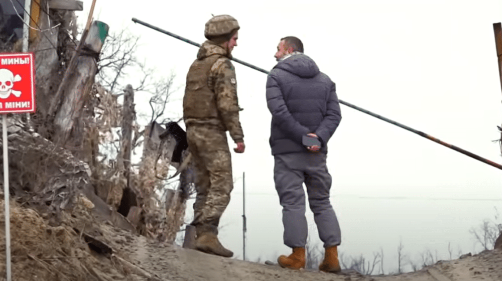 Novinari na liniji fronta u Ukrajini (VIDEO) 1