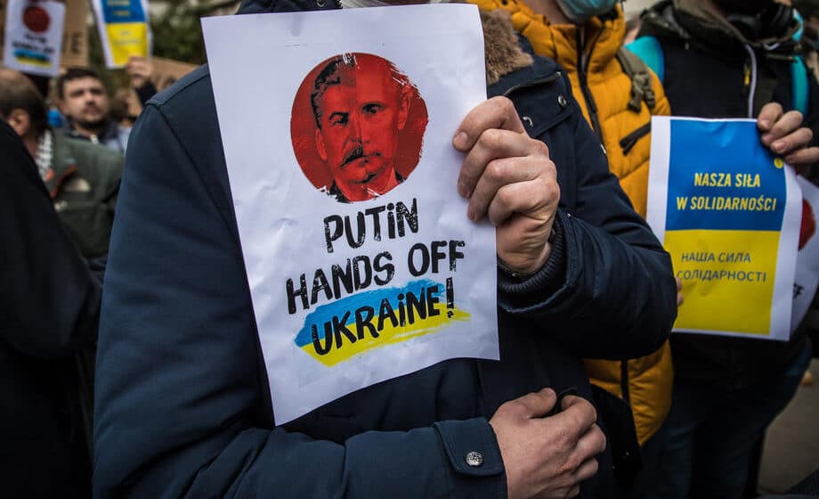 U Evropi okupljanja građana protiv ruske invazije 1