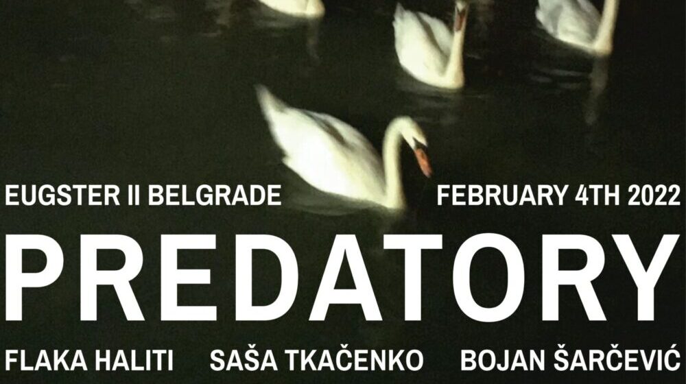 Umetnici Flaka Haliti, Bojan Šarčević i Saša Tkačenko otvaraju izložbu "Predatori" 1