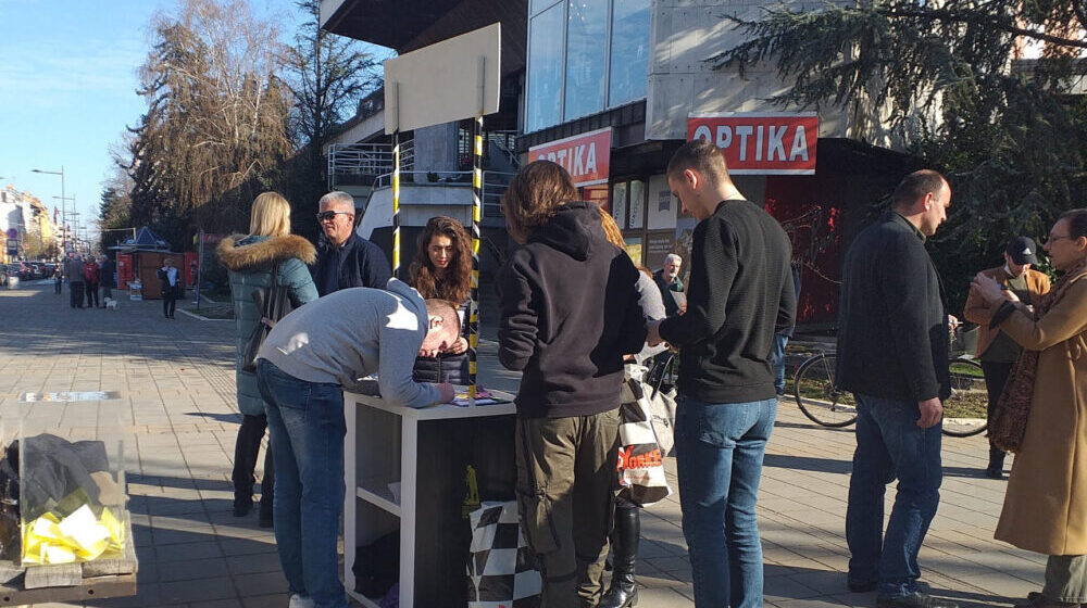 U toku predizbori Lokalnog fronta u Valjevu 1