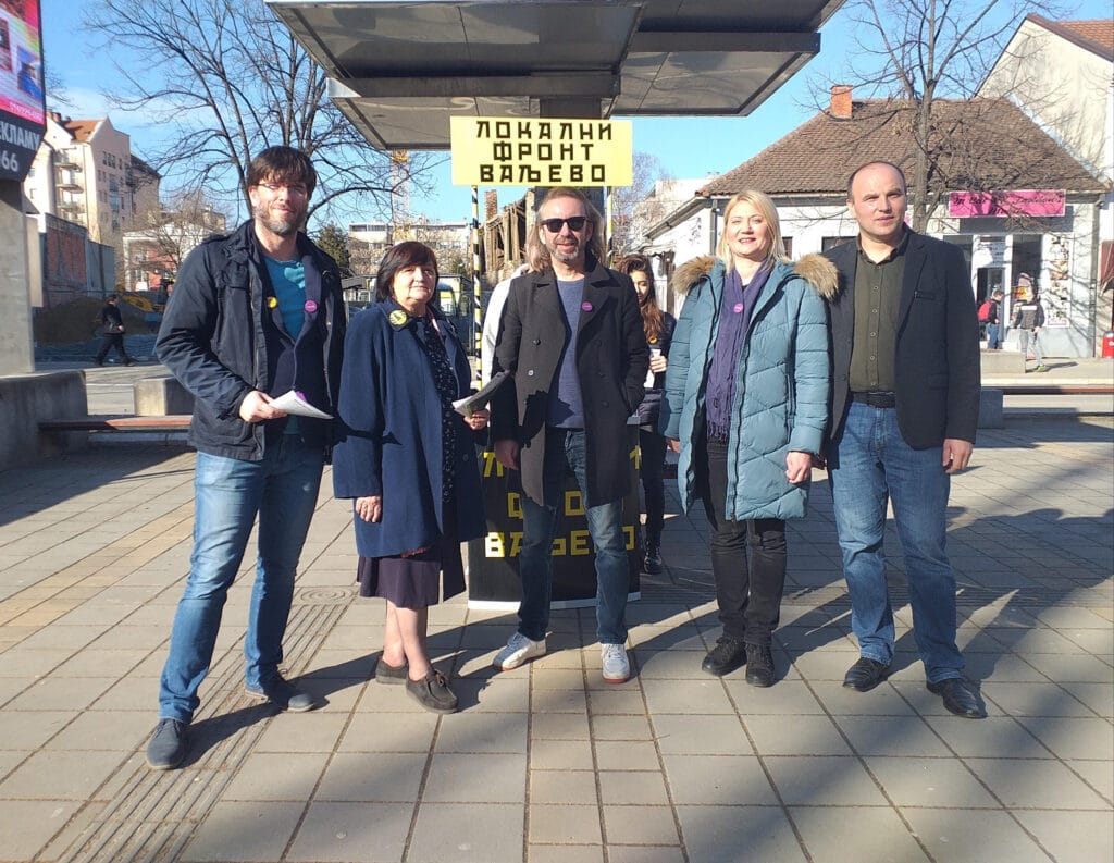 U toku predizbori Lokalnog fronta u Valjevu 2