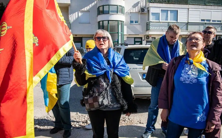 Protest ruske ambasade u Podgorici: Neprihvatljive pretnje ruskom rukovodstvu 1