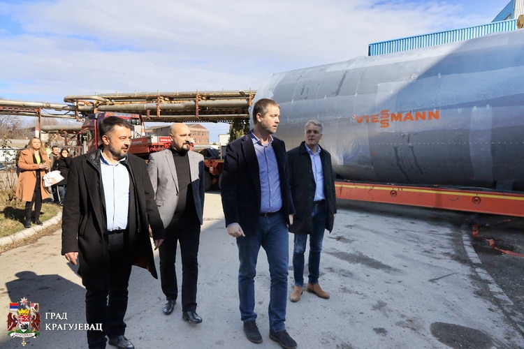 U Kragujevac stigli kotlovi na gas za „Energetiku” što će doprineti rešavanju problema zagađenog vazduha 3