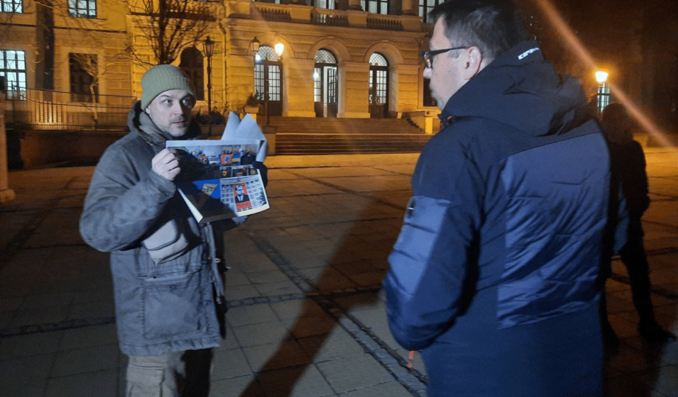 Incident na skupu podrške Ukrajini u Kragujevcu 1