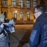 Incident na skupu podrške Ukrajini u Kragujevcu 3